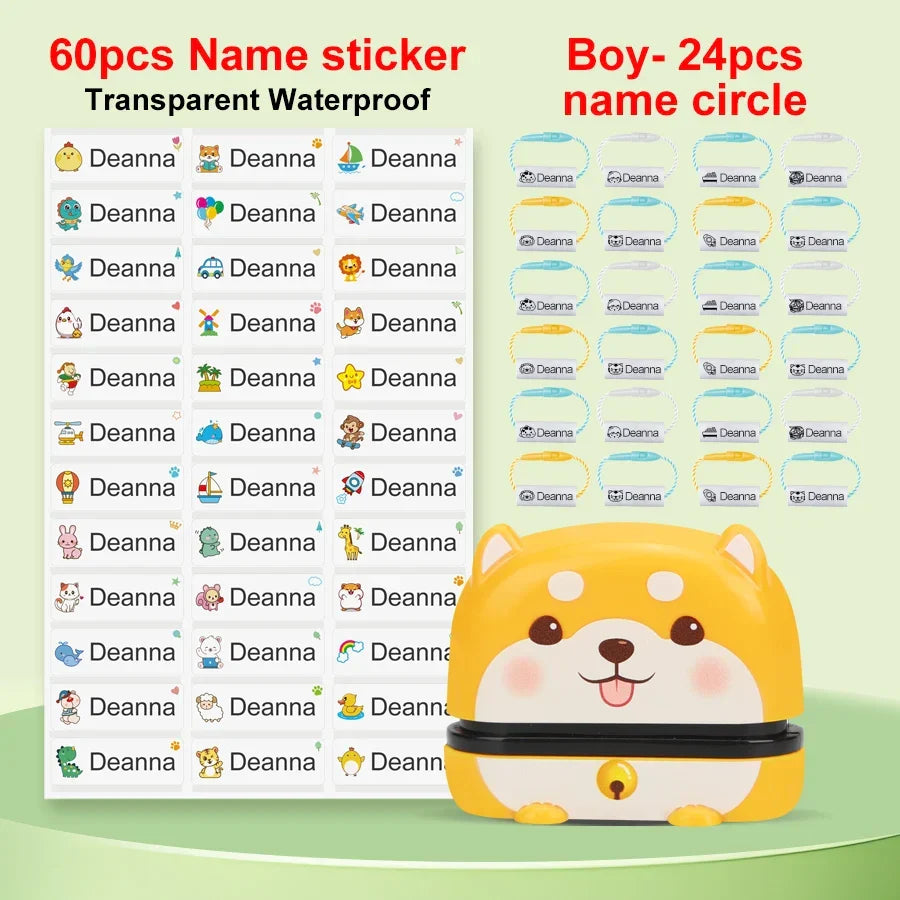 Name Stamp Set