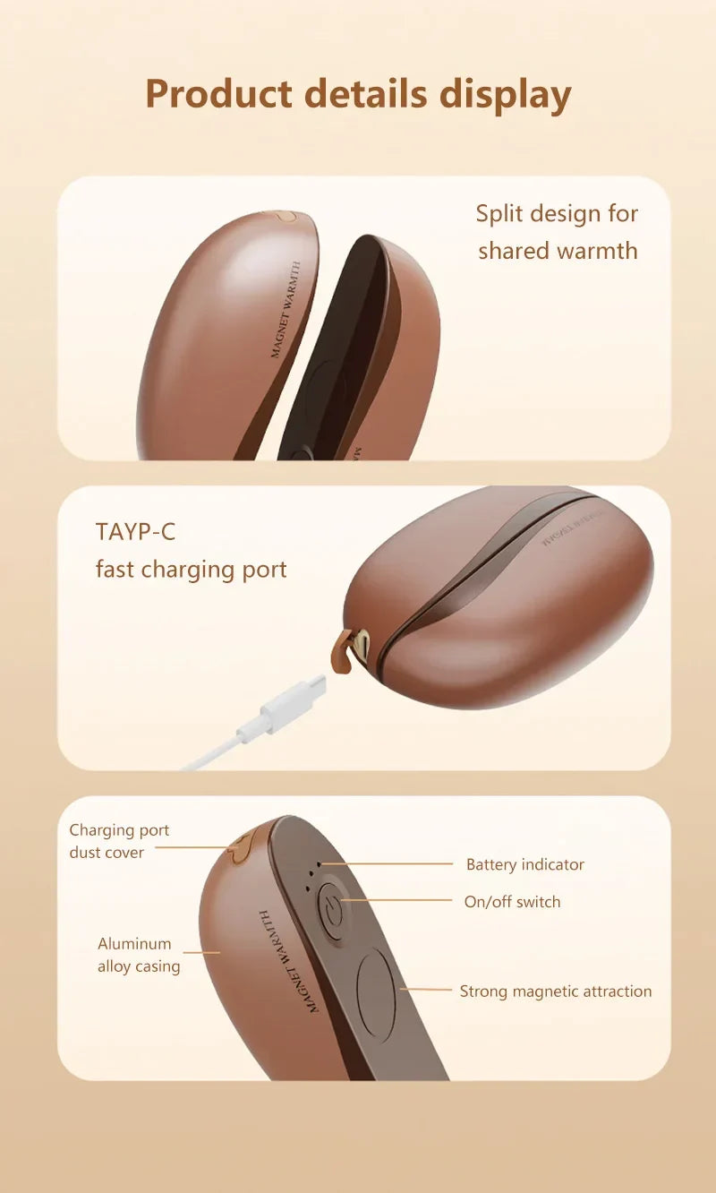 Rechargeable Magnetic Hand Warmer